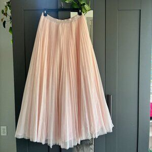 Anthropologie Hutch Pleated Tulle Skirt